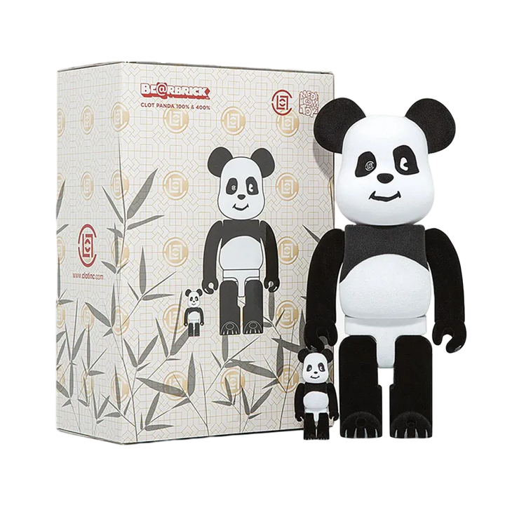 CLOT Panda @RBRICK 100% & 400% Set