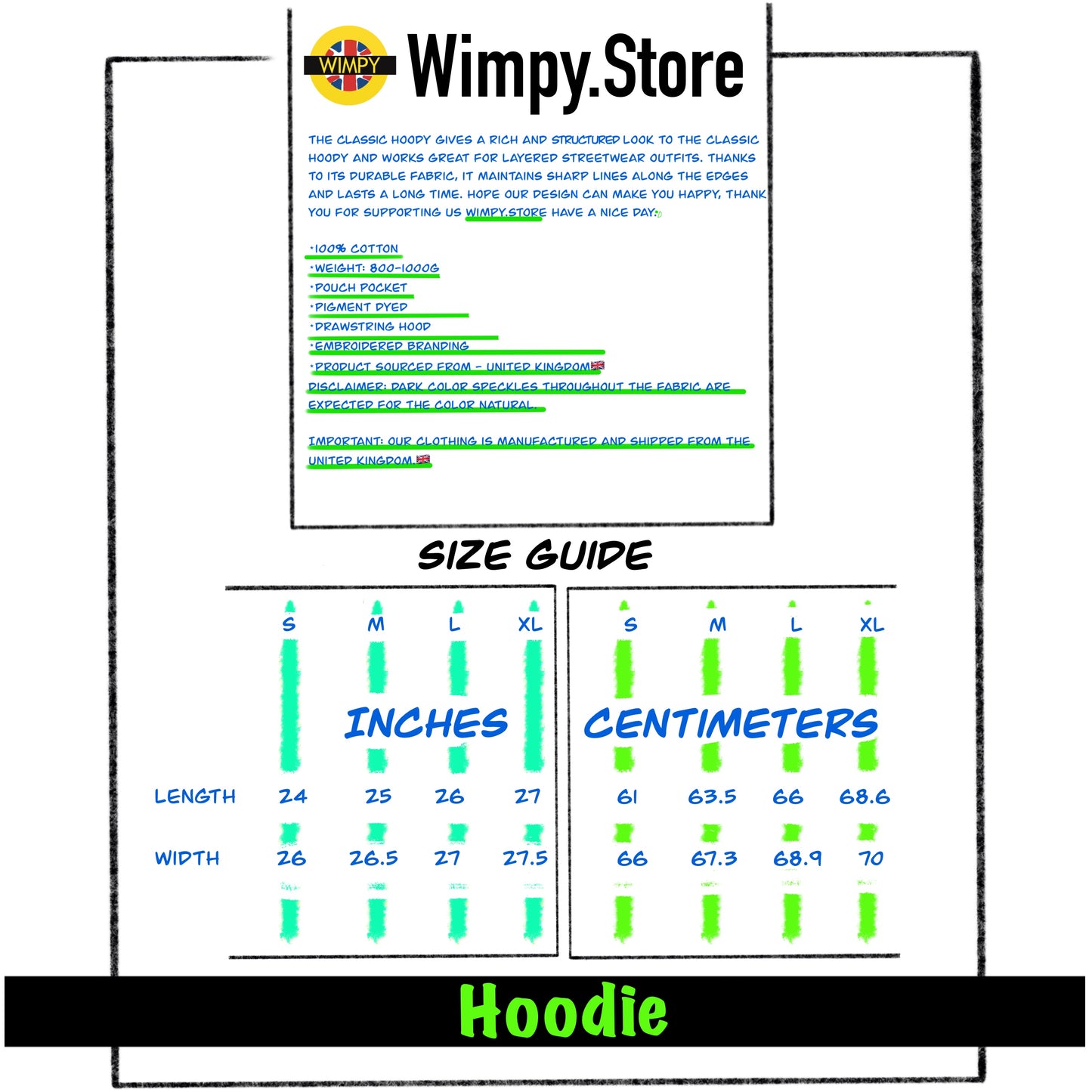 WIMPY HOODY