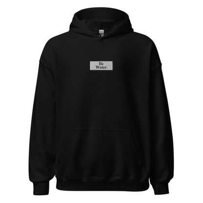 BE WATER BOX LOGO HOODIE