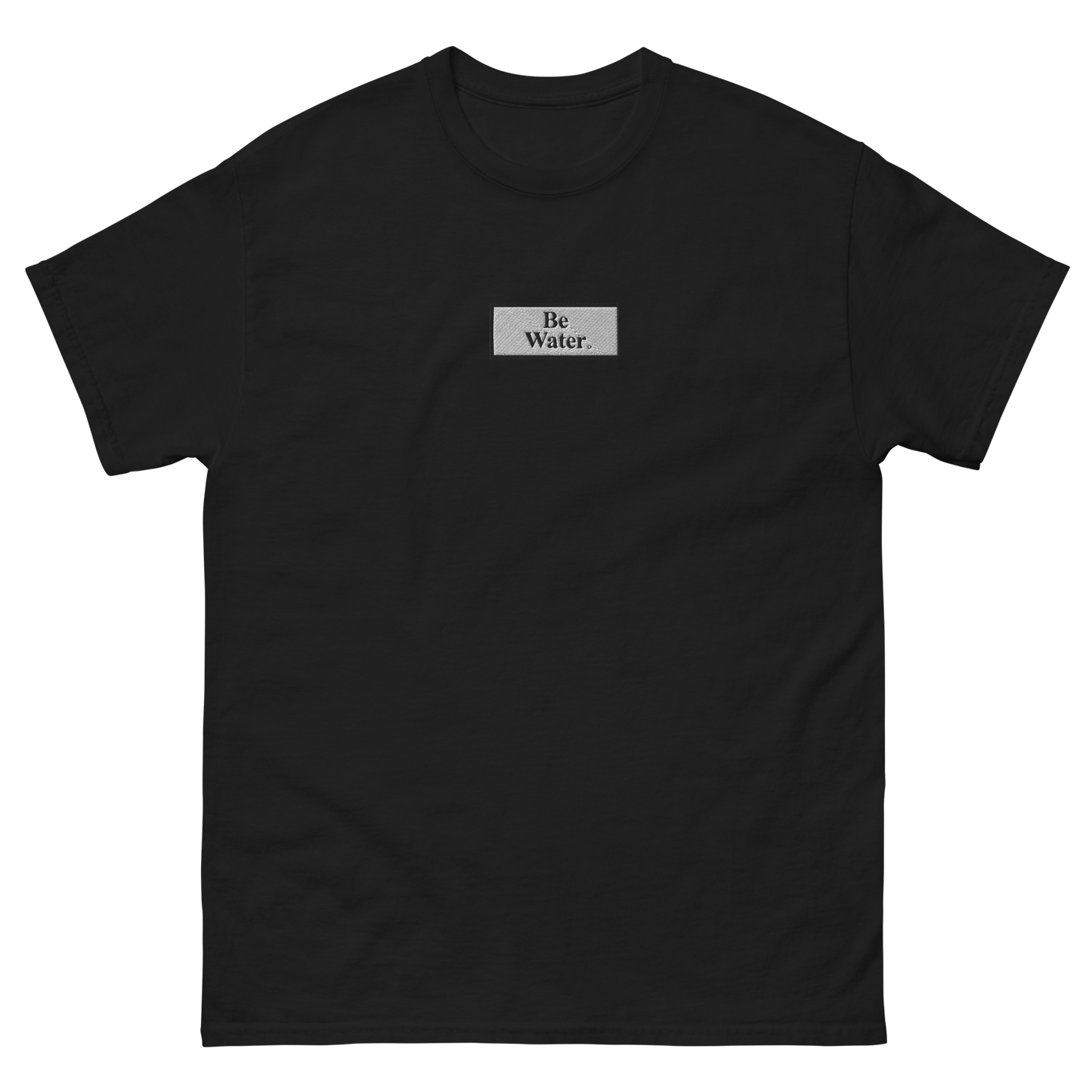 BE WATER BOX LOGO T-SHIRT