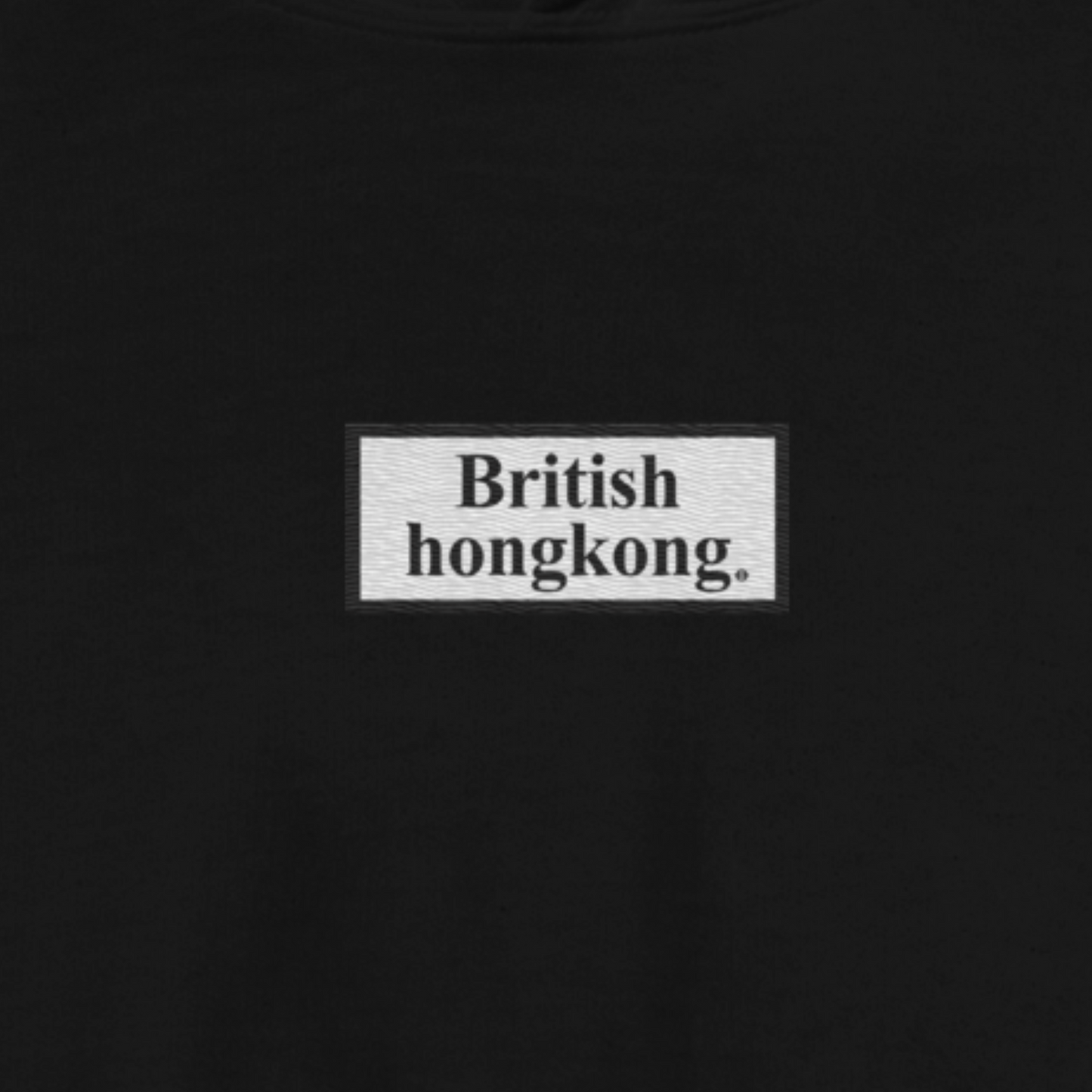 BRITAIN HONGKONG BOX LOGO HOODIE