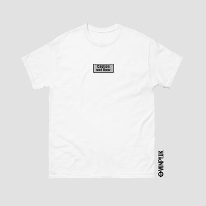 CAUTION WET FLOOR BOX LOGO TEE