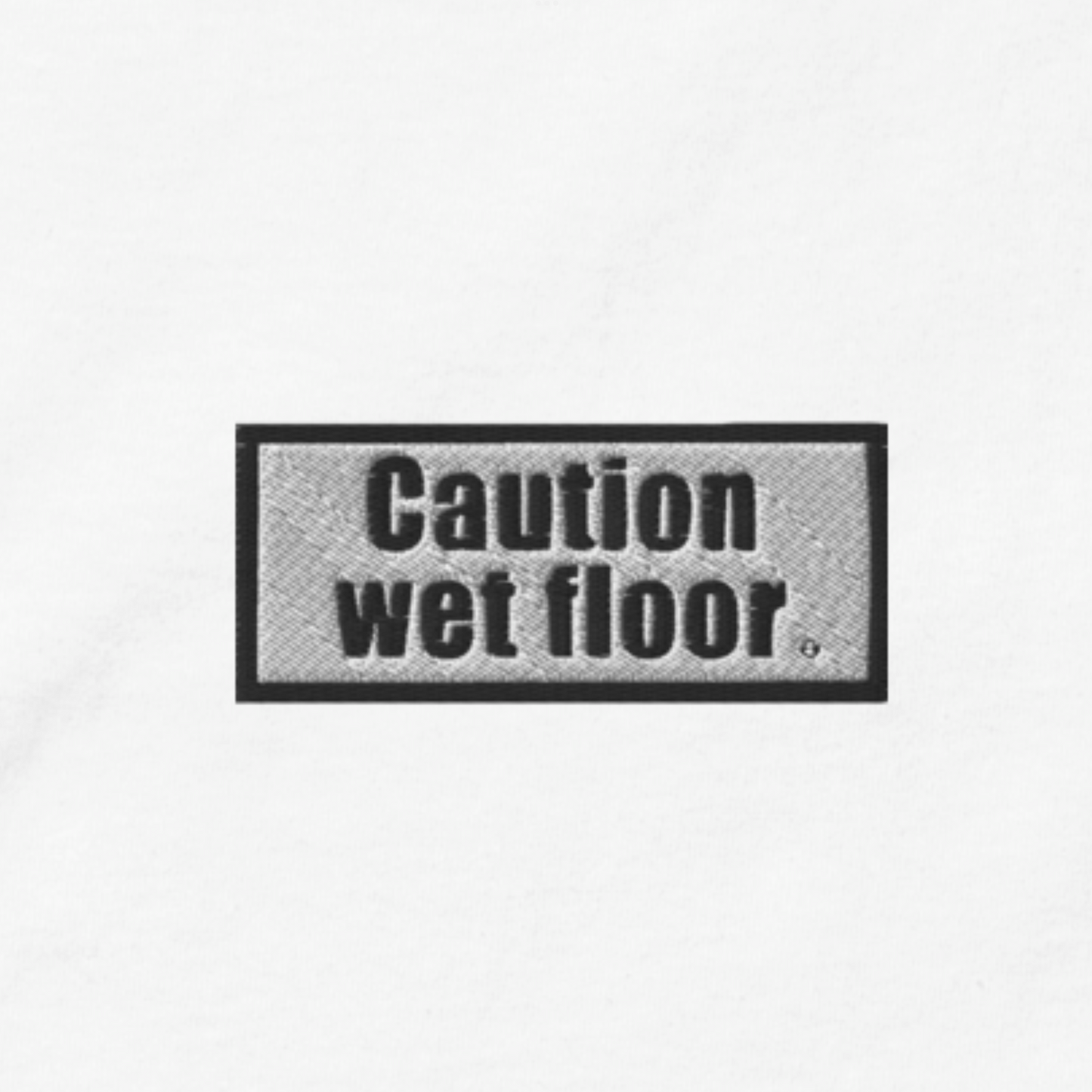 CAUTION WET FLOOR BOX LOGO TEE