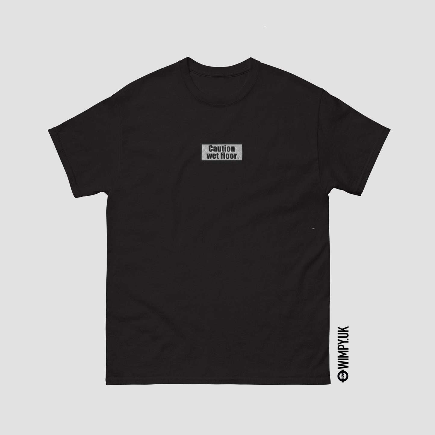 CAUTION WET FLOOR BOX LOGO TEE