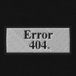 ERROR 404 BOX LOGO HOODIE